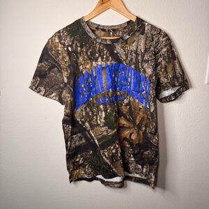 Megan Maroney Am I Ok Tour T-Shirt MD Realtree Camo Ceremony of Roses Cotton